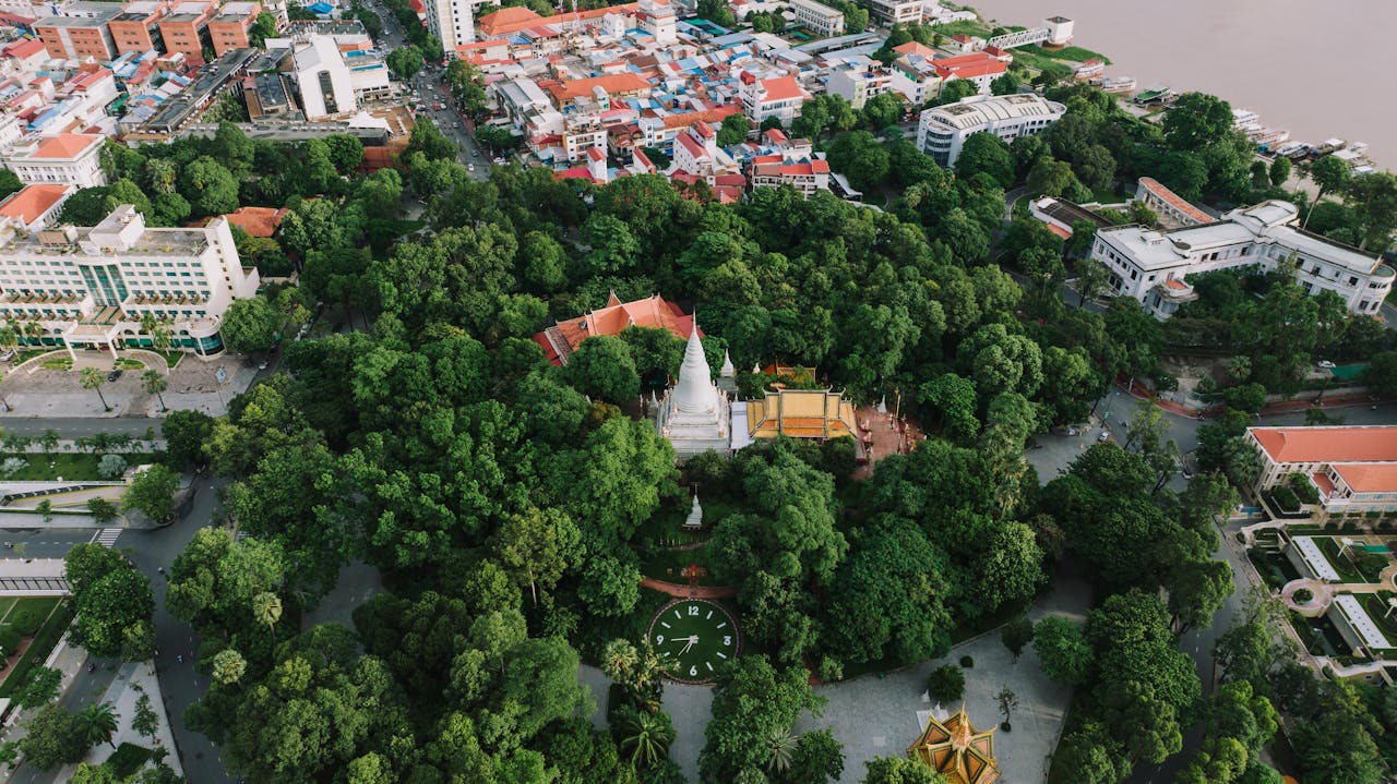 Modern hospital in Phnom Penh