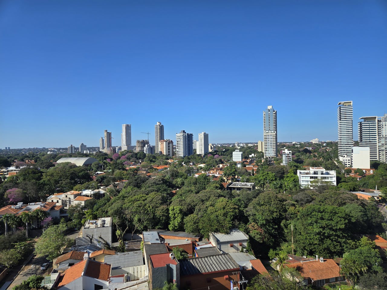 Asuncion Paraguay city street