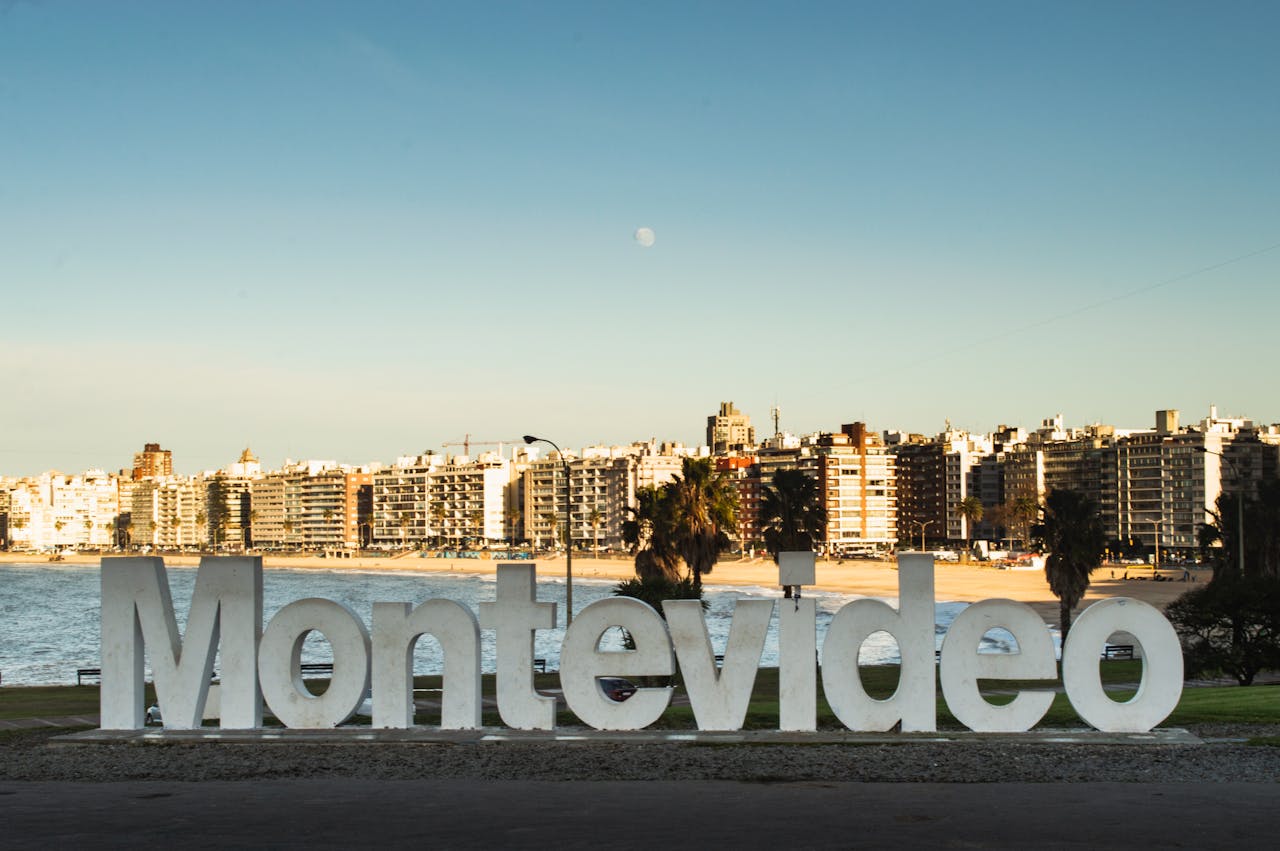 Montevideo Uruguay coastal city